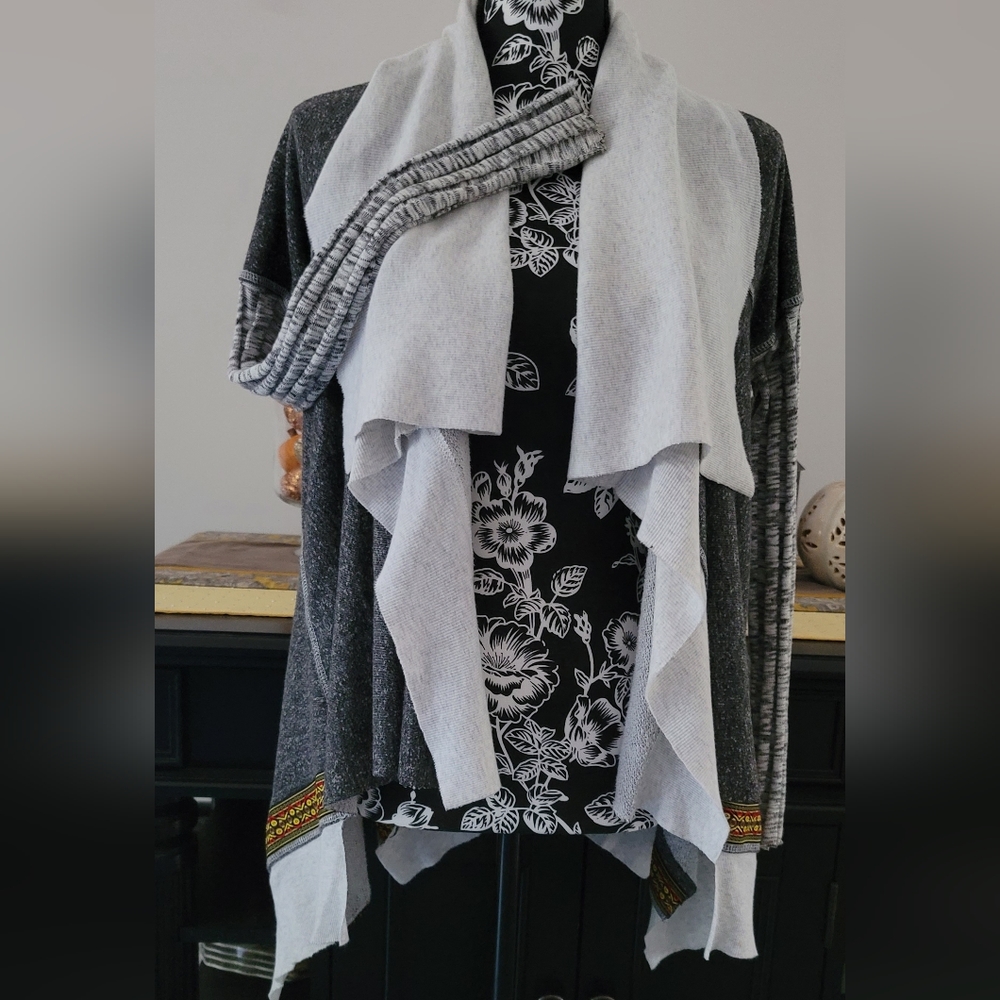 Scrapbook cardigan